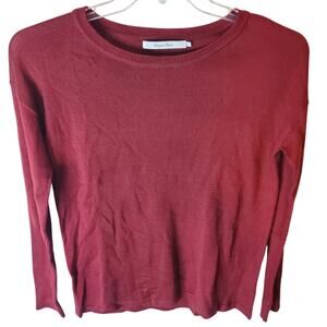 Harper Lane Burgundy Lightweight Sweater, Small